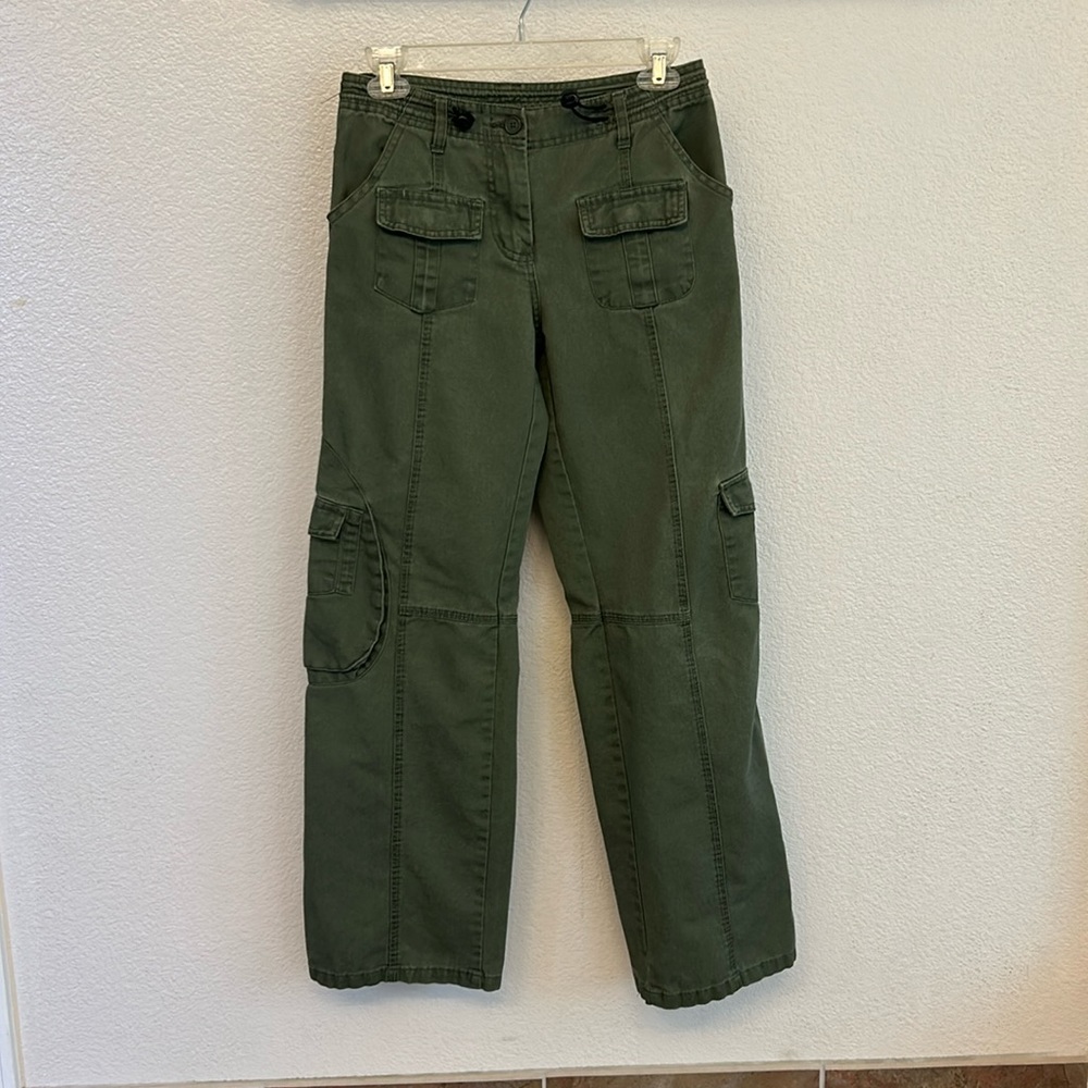 John Galt Green Kim Cargo Pants